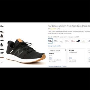 FRESH FOAM SPORT LIGHTWEIGHT RUNNING Tan/Black